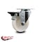 Service Caster 4'' Nylon Wheel Swivel Top Plate Caster with Posi Brake SCC-20S414-NYS-PLB - alternate 2